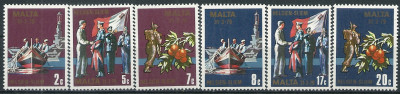 1979 r. Malta Mi 587 - 592**