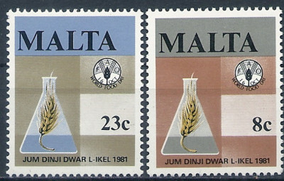 1981 r. Malta Mi 633 - 634**
