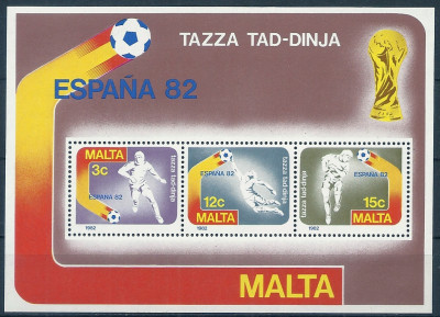 1982 r. Malta Blok 7**