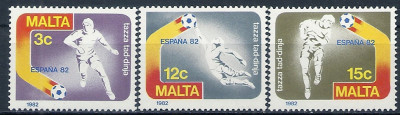 1982 r. Malta Mi 662 - 664**