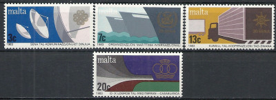 1983 r. Malta Mi 681 - 684**