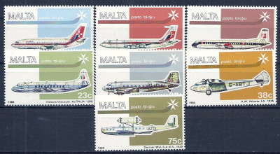 1984 r. Malta Mi 696 - 702**