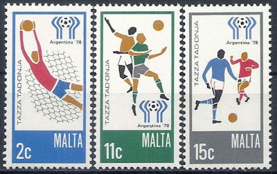 1978 r. Malta Mi 570 - 572**