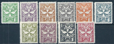 1967 r. Malta Mi 28 - 37**