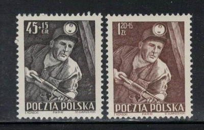 Polska 1952 Fi 645-46 **