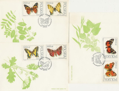 FDC 3195-00 #3: Motyle