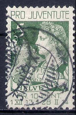 1913 r Szwajcaria Mi 117 kas.