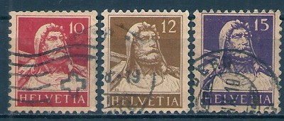 1914 r Szwajcaria Mi 118 - 120 kas.
