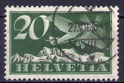1924 r Szwajcaria Mi 213 kas.