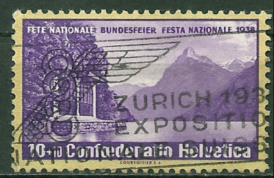 1938 r Szwajcaria Mi 326 kas.