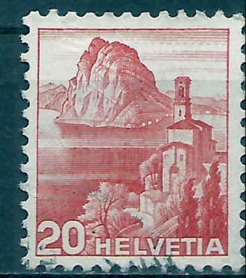 1938 r Szwajcaria Mi 327 kas.