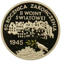 2005 r.10zł  60 Roczn Zakoń. II Wojny Światowej
