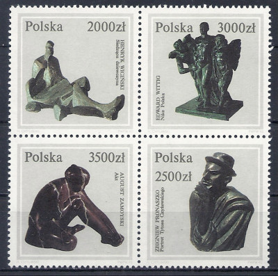 1992 r. Fi 3253 - 3256** czw. z bloku