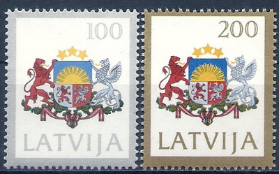 1991 r Łotwa Mi 311 - 312**