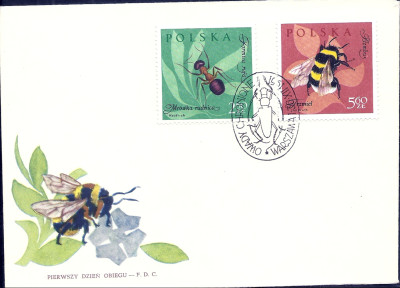 1961 r. Koperta FDC 0245** 6