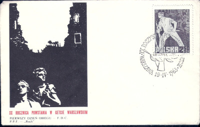 1963 r. Koperta FDC 0278**