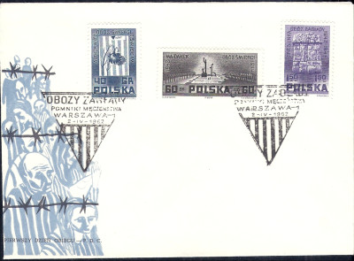 1962 r. Koperta FDC 0254**