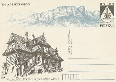 Cp 690 : 400-lecie Zakopanego