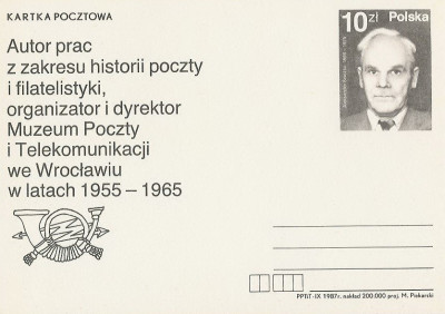 Cp 967 : Działacze ruchu filat. A.Śnieżko