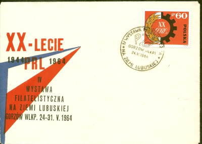 1964 r. Koperta FDC 0293**.2
