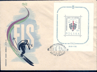 1962 r. Koperta FDC 0252**.1