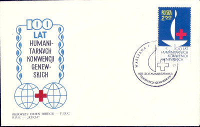 1963 r. Koperta FDC 0279**.1