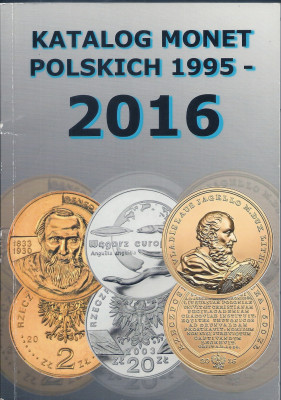 2016 r Katalog monet polskich 1995 - 2016