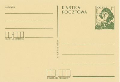 Cp 547 s.72.XII : Mikołaj Kopernik