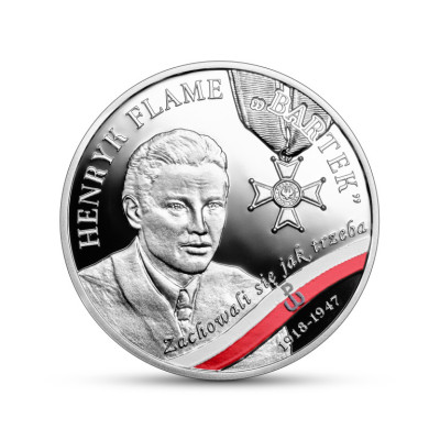 10 zł - żołnierze wyklęci  -  Henryk Flame &bdquo;Bartek&rdquo;