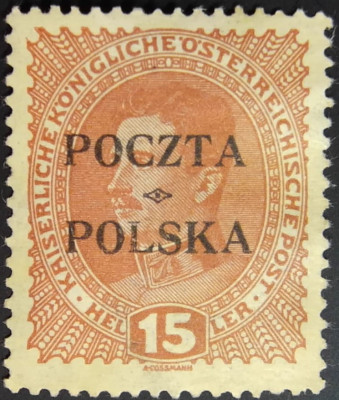 Fi 35 * - 15 halerzy - Wydanie krakowskie - gw. Berbeka