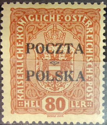 Fi 43 * - 80 halerzy - Wydanie krakowskie - gw. Schmutz