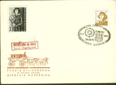 1973 r. Koperta FDC 0476