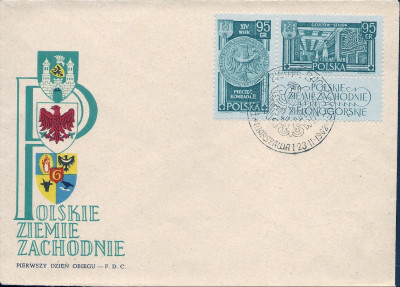 1962 r. Koperta FDC 0253
