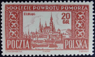 Fi 732 b** 500 rocznica powrot Pomorza do Polski gw. Berbeka