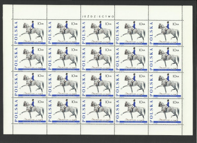 Fi 1592 -1599 ** Jeździectwo 1967. Arkusze