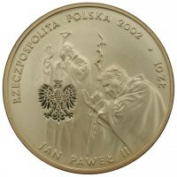 2002 r. Moneta 10 zł Jan Paweł II. Pontifex