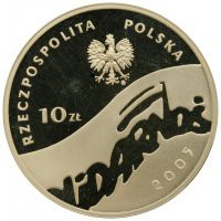 2005 r. Moneta 10 zł  25 Lat Solidarności.