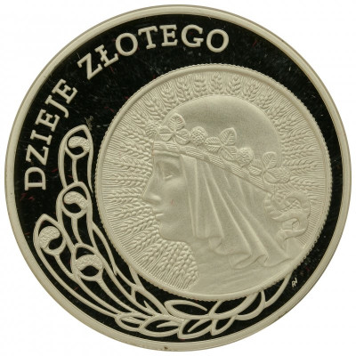 2006 r. Moneta 10 zł Dzieje Złotego