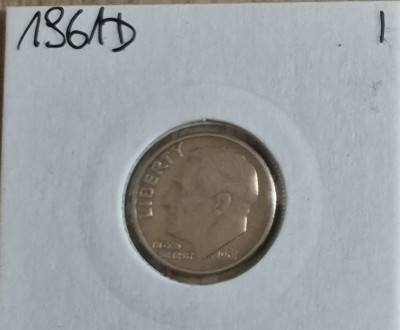 1 Dime 1961 D