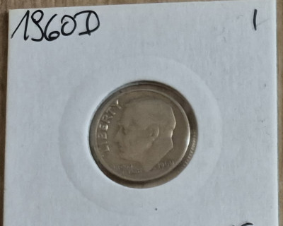 1 Dime 1960 D