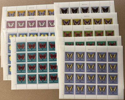 Fi 1650 - 1658** Motyle. Arkusze