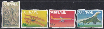 Rocznica pierwszego lotu z napędem Surinam 1978 czyste **