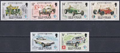 100 rocznica motoryzacji Wyspa Man 1985 czyste **