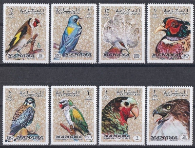 Ptaki Manama 1972 czyste **