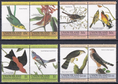 Ptaki 200 rocznica urodzin Johna Jamesa Audubona Union-Islan