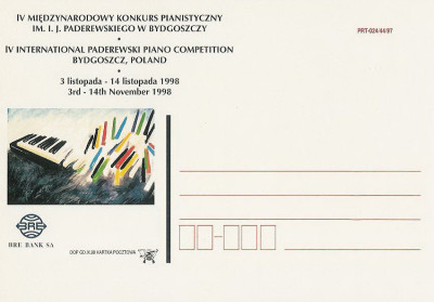 bez. Gdańsk 1998.IX.01 : Bydgoszcz Konkurs Pianistycz