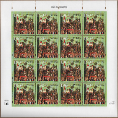 Fi 3796-97** Boże Narodzenie. Polska 2001 2 Arkusze