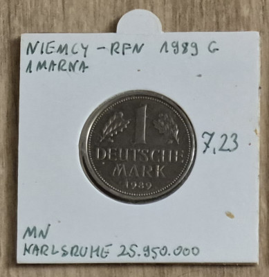1 Marka 1989 G