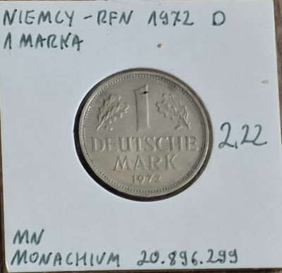 1 Marka 1972 D