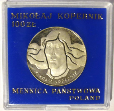 100 zł (1974) - Mikołaj Kopernik.